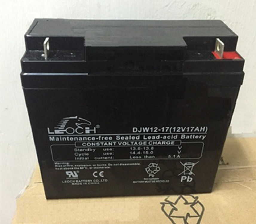 LEOCH理士蓄电池 DJW12-17 不间断电源 理士12V17AH UPS电瓶 信号塔 门禁