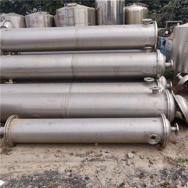 转让二手冷凝器 二手列管冷凝器不锈钢 俊宏 价格合理
