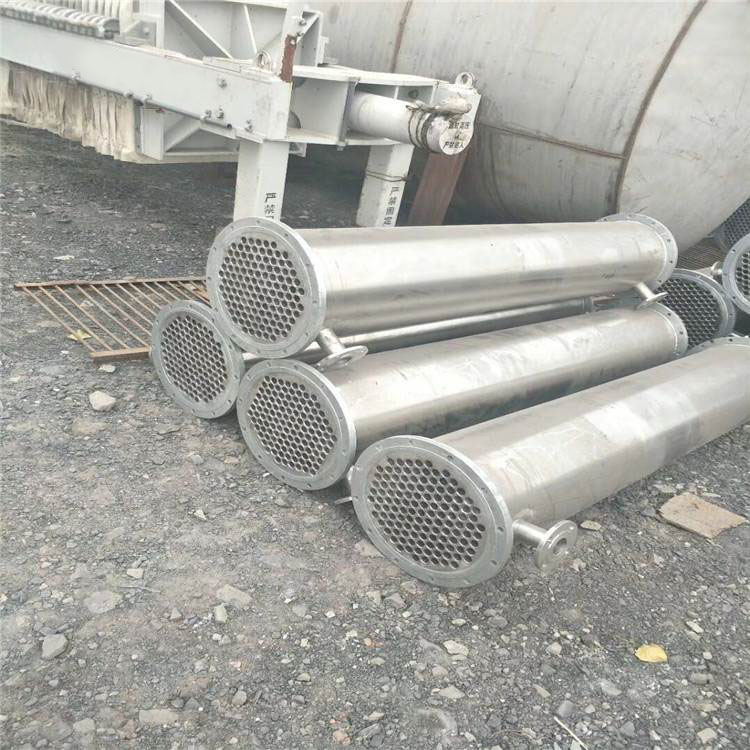 二手喷淋式冷凝器价格 二手316L列管冷凝器 俊宏 多规格