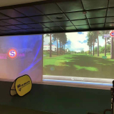 迈哈沃多屏高尔夫模拟球场 模拟高尔夫设备