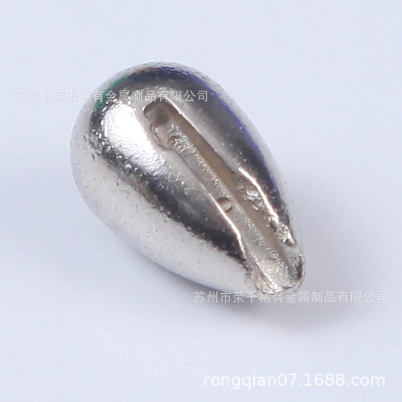定做95钨镍铁鱼坠 钨泥钓鱼软态鱼坠 垂钓配重钨鱼坠 鸟头腰子鼓