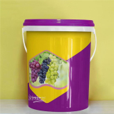 内墙涂料桶 设计合理 20升塑料桶加工定制 山东塑料桶