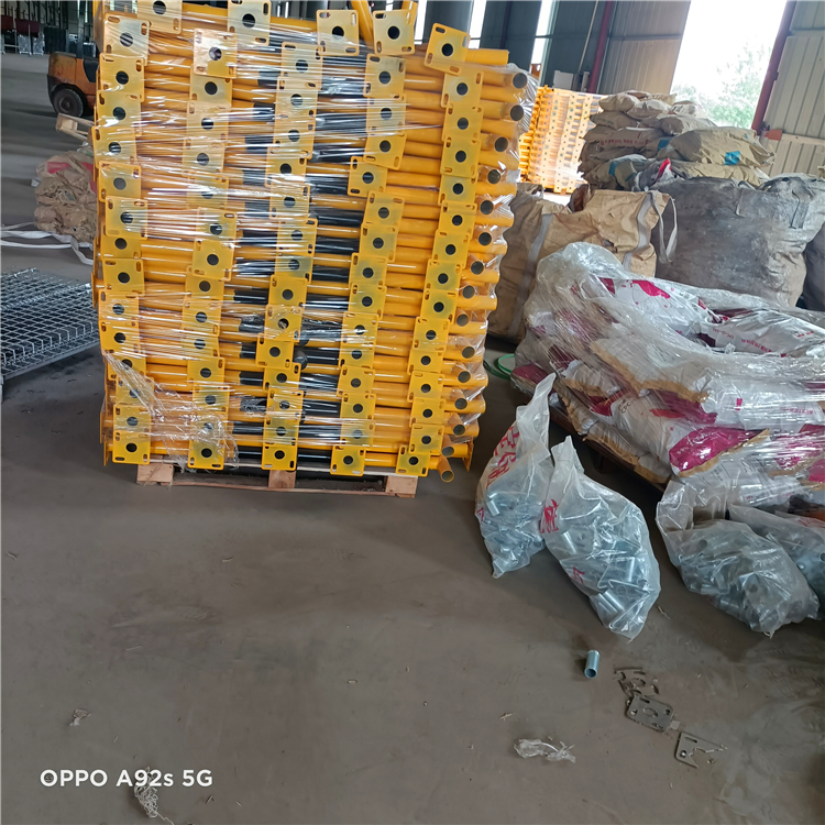 建筑楼梯扶手 工地楼梯扶手 建筑防护立杆