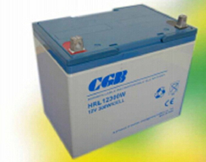 CGB长光蓄电池HRL12300W 12V300W 太阳能光伏发电直流屏专用