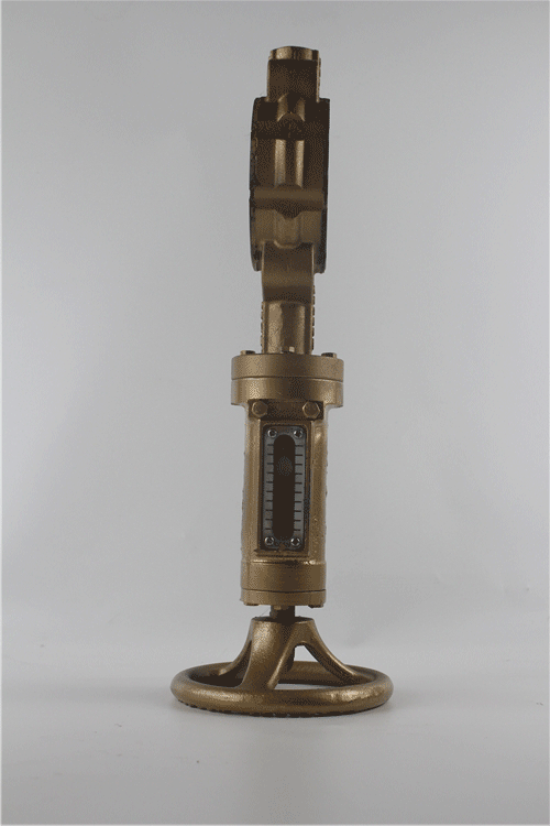 厂家LTD71X-16T船用青铜螺旋杆半凸耳对夹蝶阀				