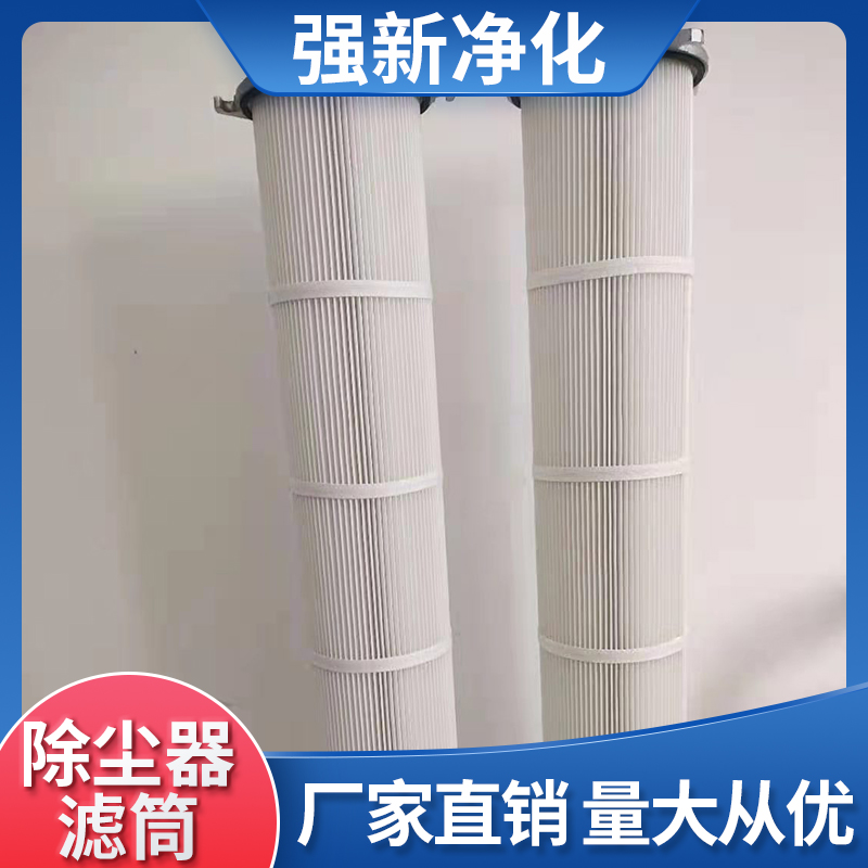 强新净化   脉冲式除尘器滤筒 DW079-LQ吸尘器滤芯 防静电除尘滤芯 厂家直供