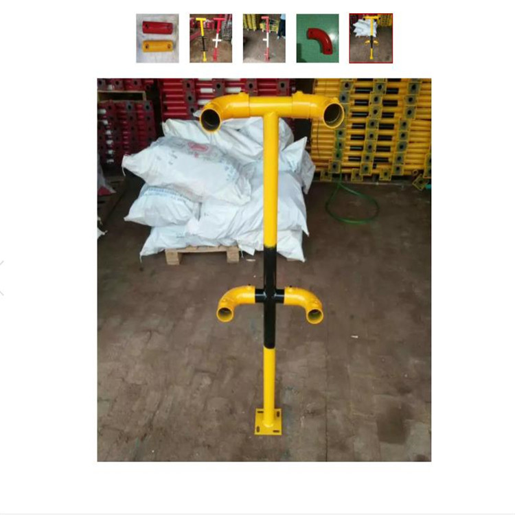 建筑施工管件 临边防护用品立杆  建筑楼梯扶手配件