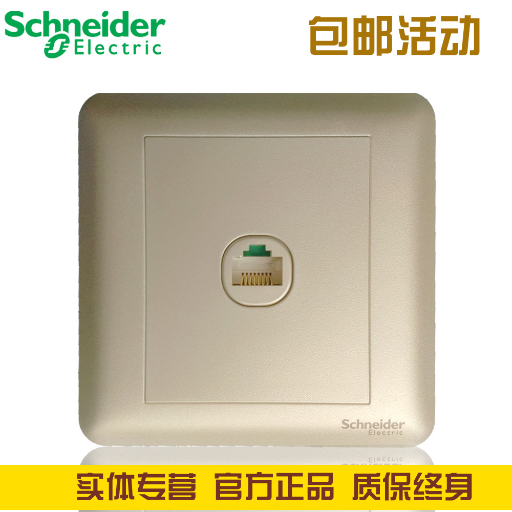 优惠促销施耐德畅意磨砂金电脑插足