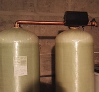 西安富莱克9500控制器FLECK全自动软水器 阳树脂玻璃钢缠绕罐软水器销售