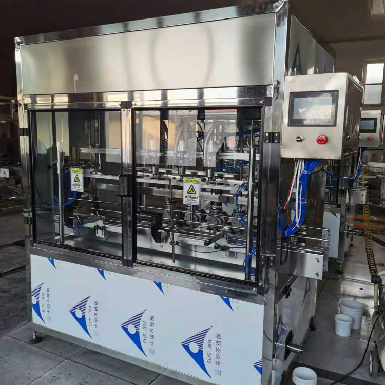 九巧  洗化用品灌装机   8头自动定量灌装机定制