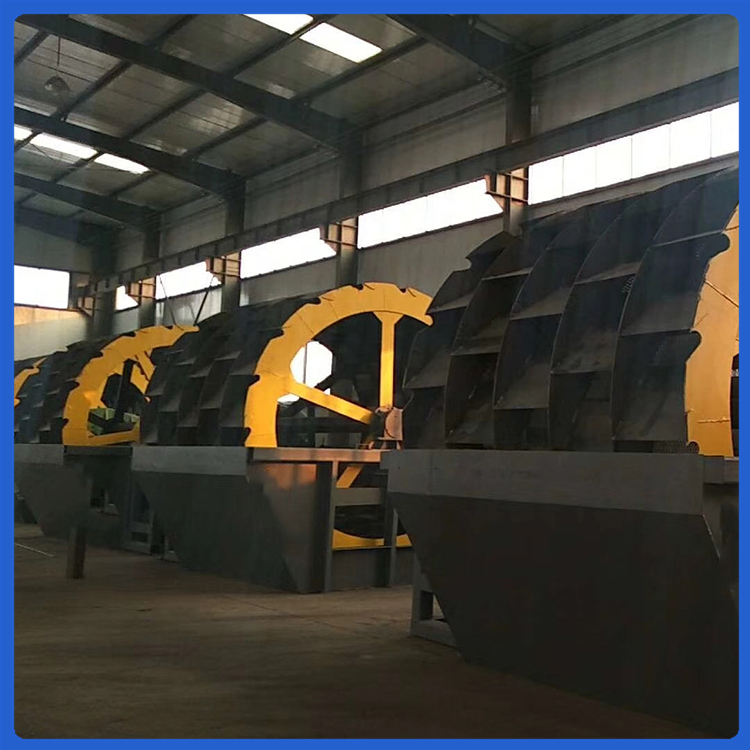 洗砂设备 处理量大 青州清洗沙机械 轮式洗沙机报价