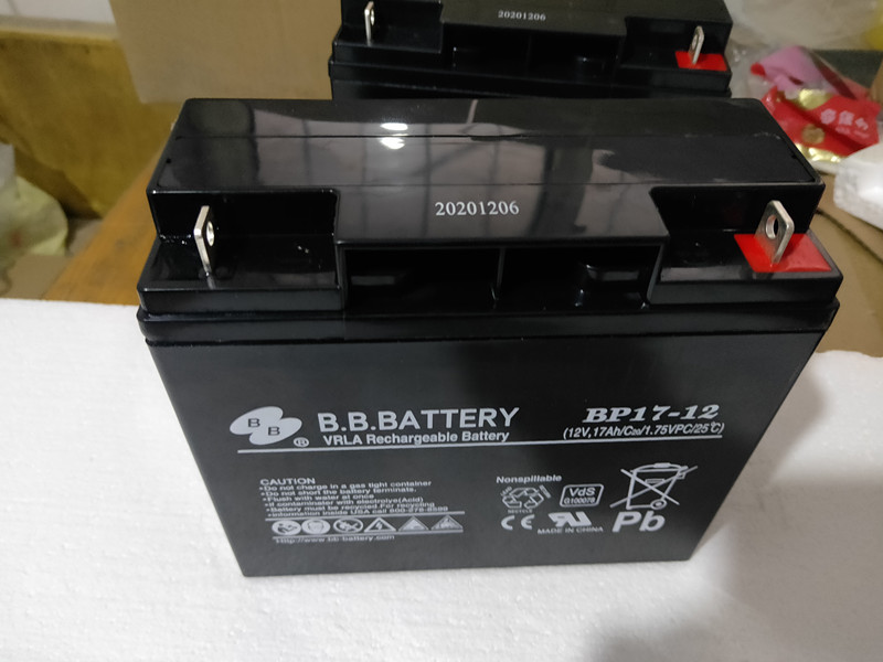 美美BB蓄电池BP17-12 12V17AH 监控设备/应急电源/现货/UPS包邮