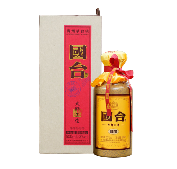 供应国台十五年大师工造酱香型白酒 52度单瓶价格 上海经销商