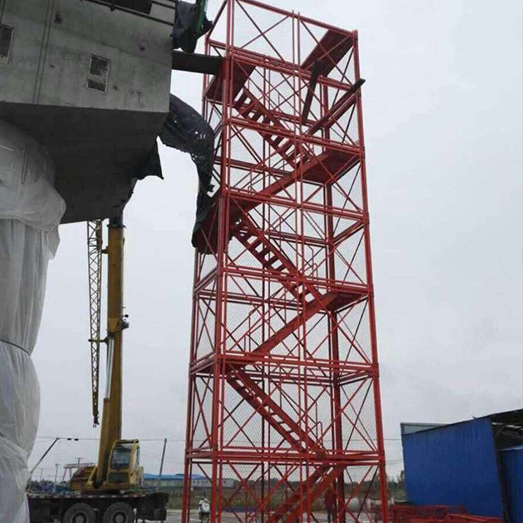 工地安全爬梯 路桥施工安全爬梯 现货销售 墩柱施工安全爬梯 质量放心