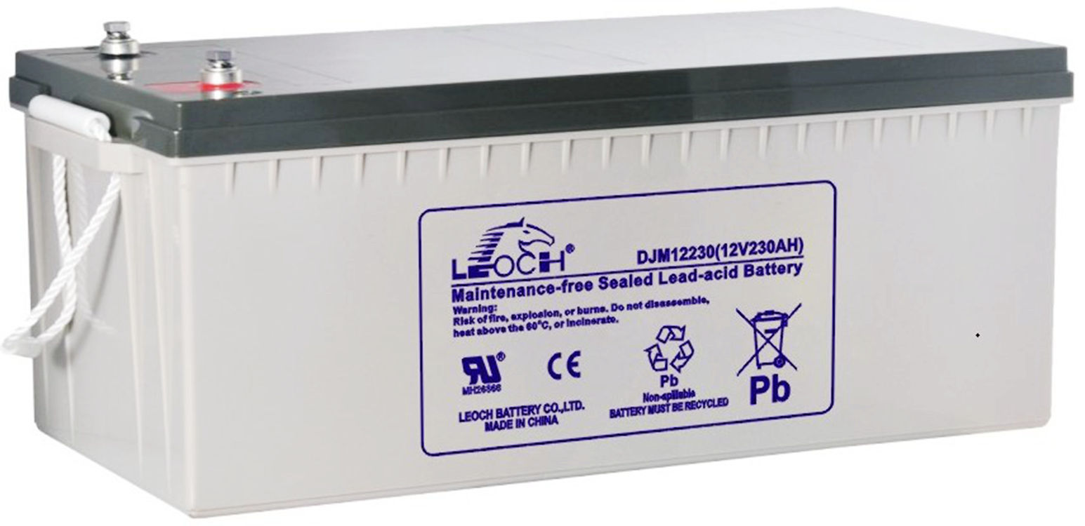  LEOCH理士蓄电池12V230AH DJM12230铅酸免维护 机房电池 UPS  核电站 医疗