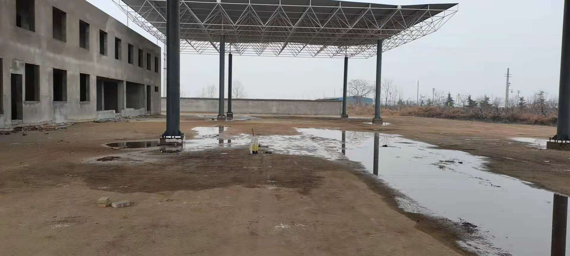 加油站工程  陕西加油站项目建设公司 现场勘察