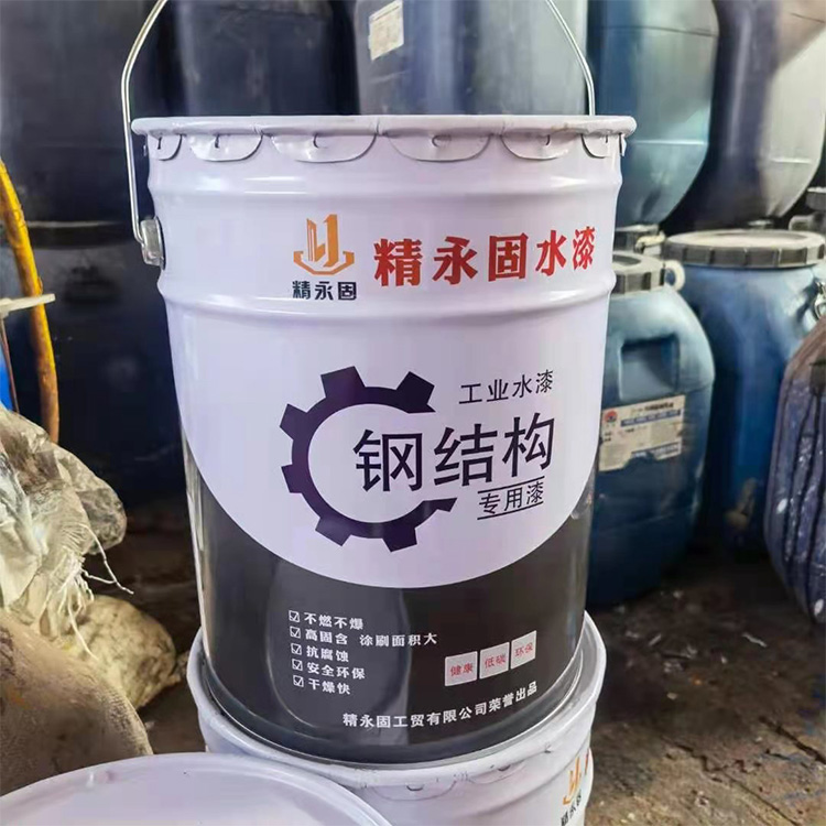 建筑钢管水漆油漆 爬架水漆 普通油漆 大鑫建筑水漆工业油漆  建筑水漆 8 生产 彩钢瓦翻新漆