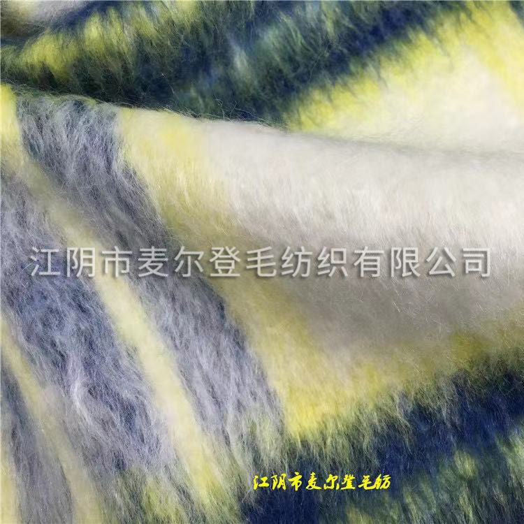 大衣呢 学生呢 制服呢 花呢 女装外套时尚面料箱包花呢毛呢面料