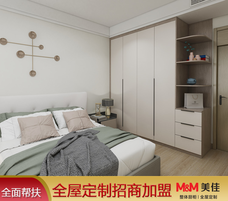 全屋定制 衣柜 定制衣柜加盟代理 平开门衣柜定制 美佳全屋定制