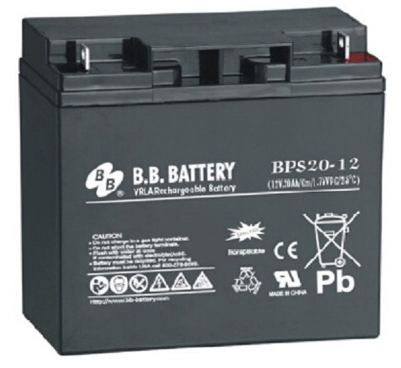 美美BB蓄电池BPS20-12 12V20AH应急照明 免维护 电瓶 包邮