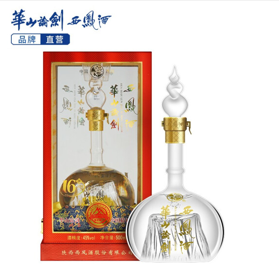 上海供应西凤酒华山论剑16年 价格优惠 高度白酒零售