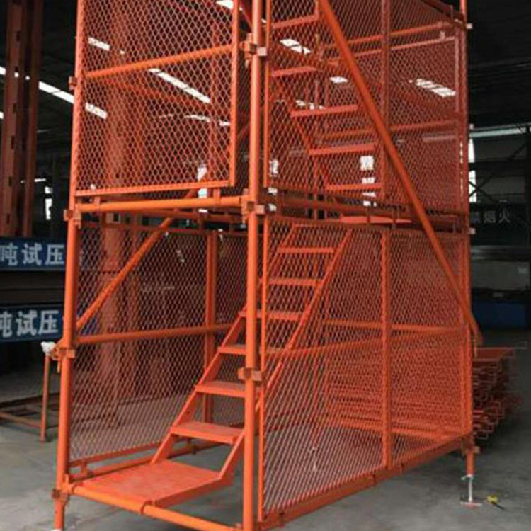 施工用安全梯笼 施工用组合式梯笼 组合框架式梯笼 按需定制