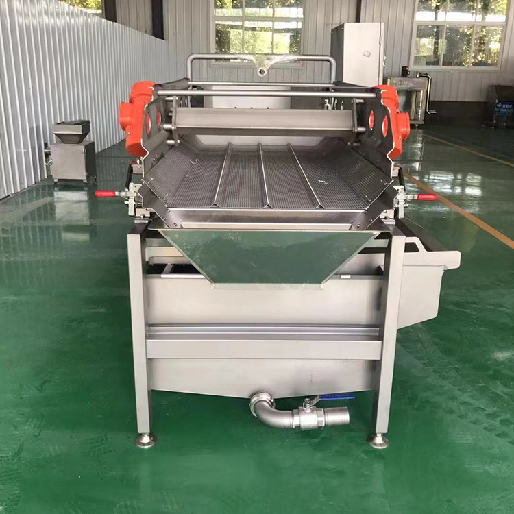 净菜深加工流水线价格  适用于蔬菜切割清洗  全自动涡流清洗机