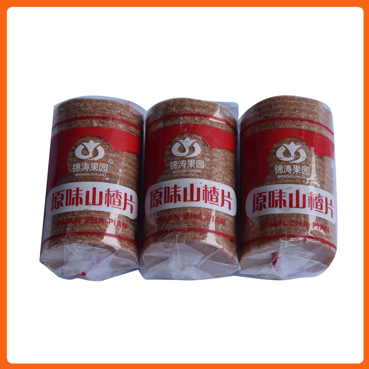 酸甜好吃的丰源山楂片 原味 山楂圆片批发