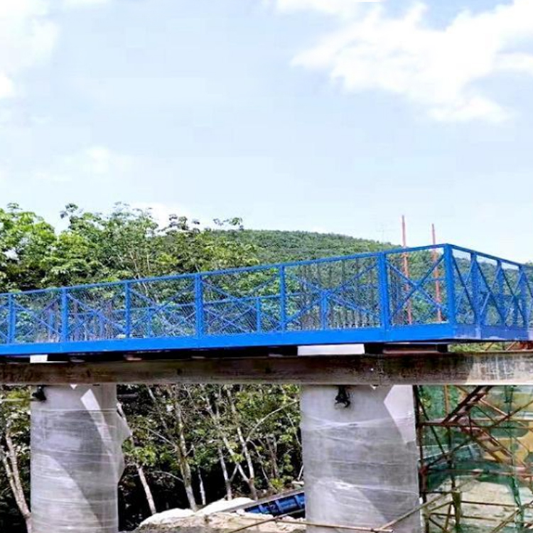 永邦出售  湖南   挂网式墩柱盖梁平台   桥梁施工圆形墩柱盖梁平台    隧道施工平台