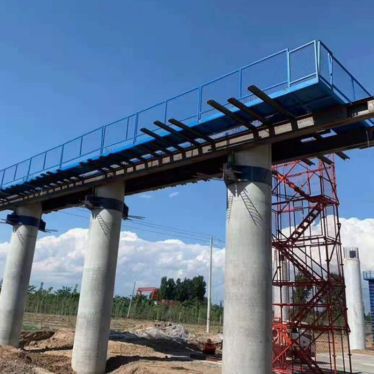 永邦出售  江西  高铁施工盖梁操作平台   路桥高墩盖梁平台   桥墩矩形作业平台
