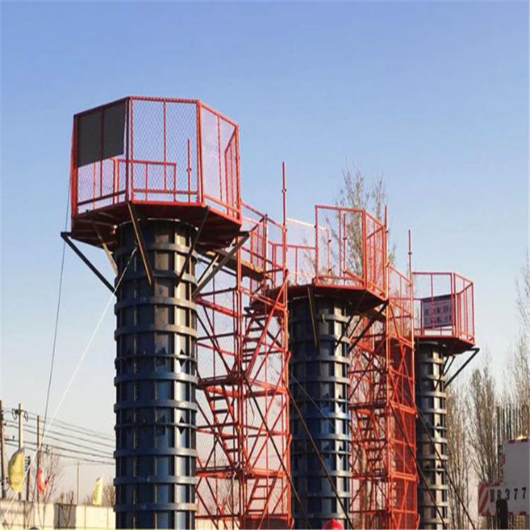 永邦出售   湖北  建筑施工墩柱盖梁平台   八角形墩柱盖梁平台    圆形墩柱作业平台