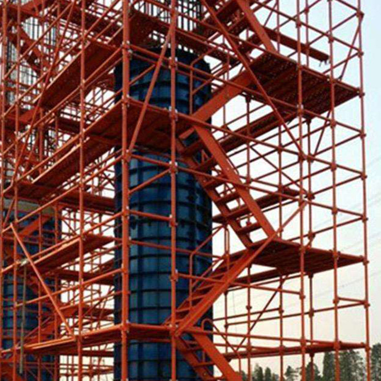 利科建筑销售 建筑用安全爬梯 挂网式安全爬梯 建筑之字形安全爬梯 规格多样