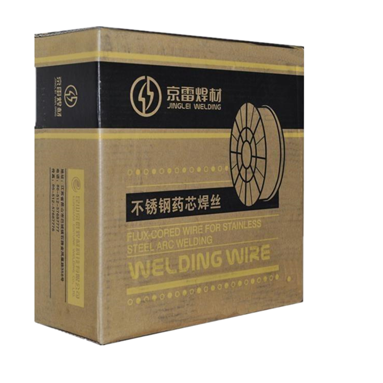 昆山京雷GFR-71W1耐候钢药芯焊丝E71T1-GC气保焊丝1.2 1.6焊接焊材厂家直销