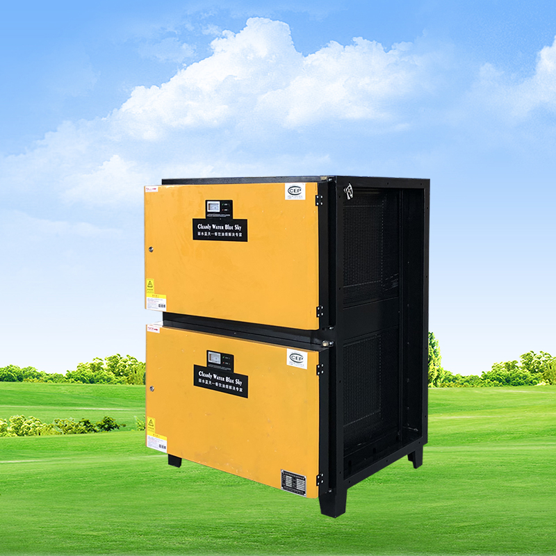 油烟异味处理设备 餐饮用油烟净化器 丽水蓝天安装环保油烟净化器