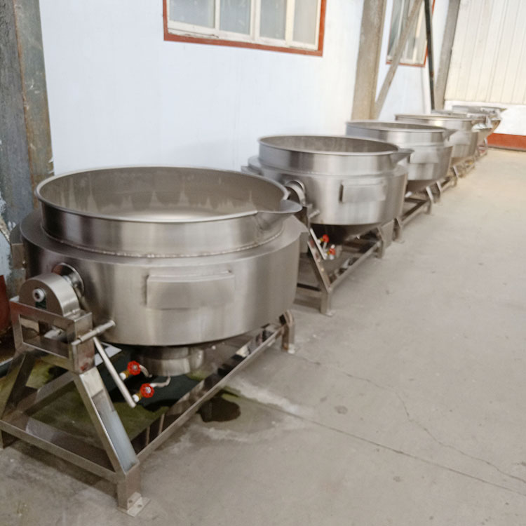 华力现货行星搅拌炒锅 麻辣烫底料炒锅 全自动炒锅