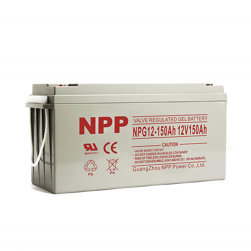 NPP耐普胶体蓄电池12V150AH NPG12-150 UPS电源 直流屏光伏太阳能电信设备核电站