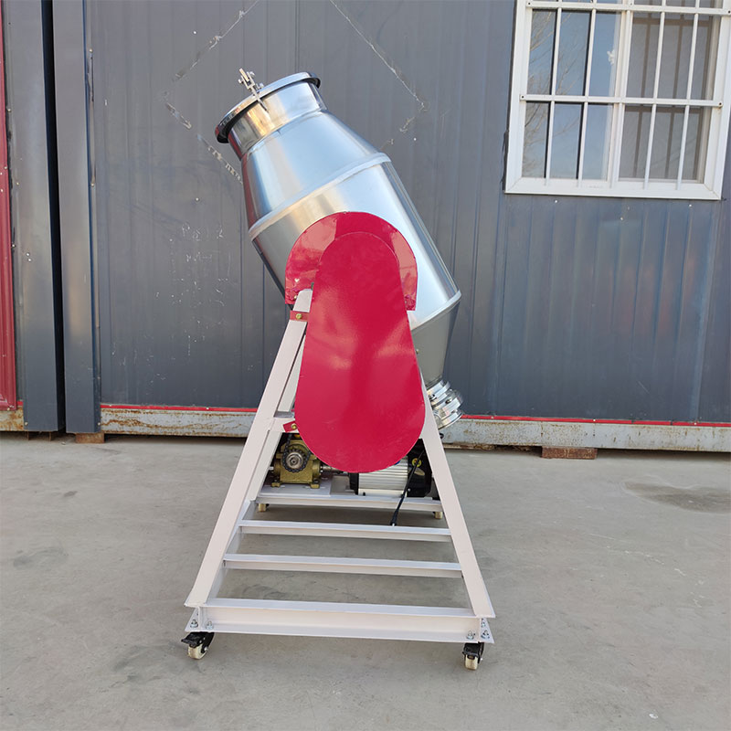 小型鼓式搅拌机粉料鼓式中药粉搅拌机新型鼓式搅拌机化工颗粒粉末混合机