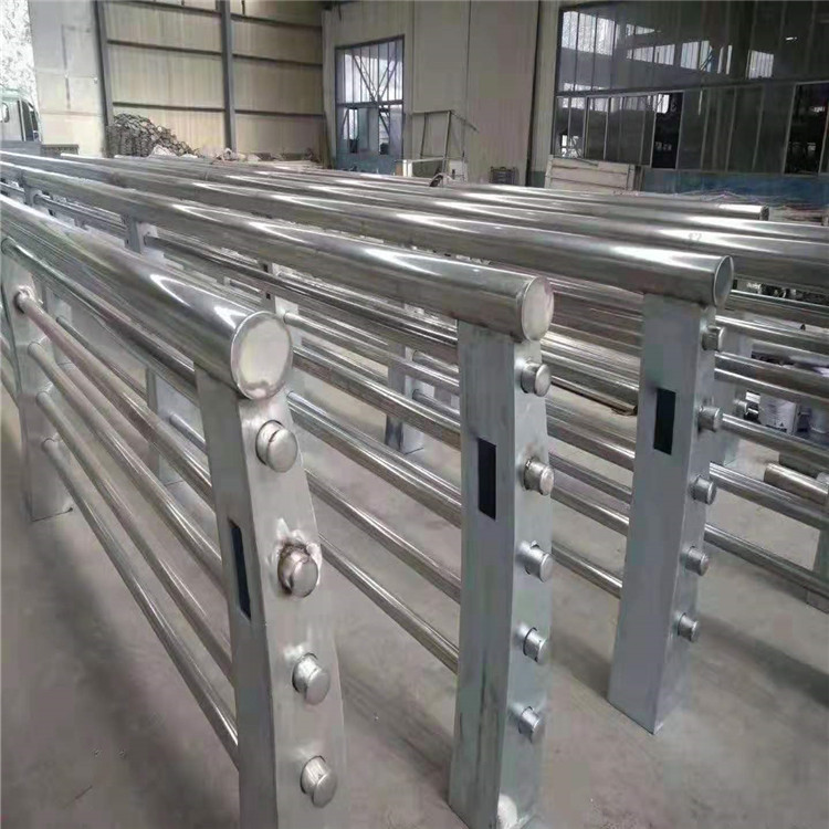 桥梁护栏 河道景观防撞栏杆 防撞桥梁护栏
