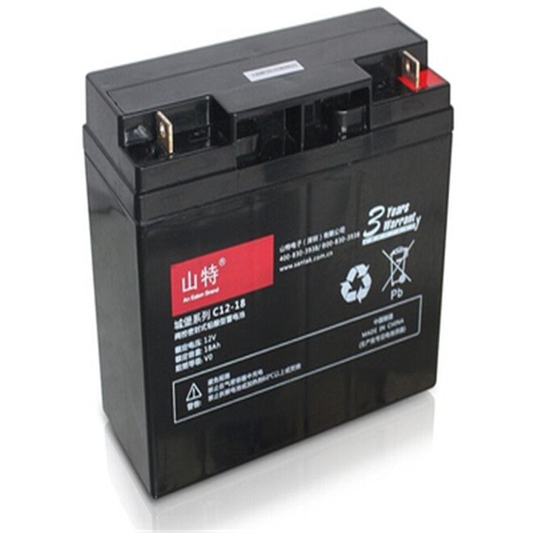 山特蓄电池城堡系列C12-18 12V18AH可替代12V17AH蓄电池正品