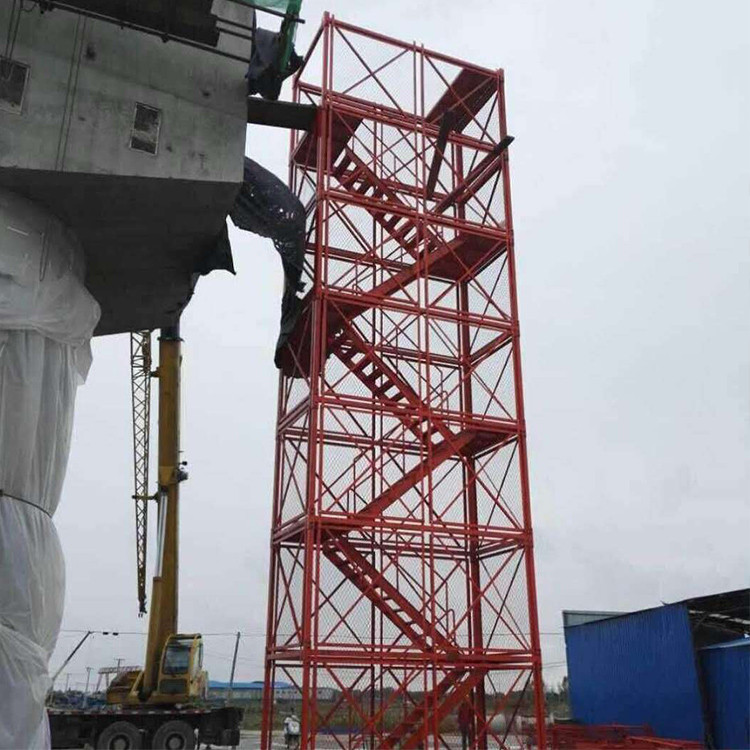 现货出售 建筑承插式安全爬梯 桥梁安全爬梯 挂网式安全爬梯 欢迎订购