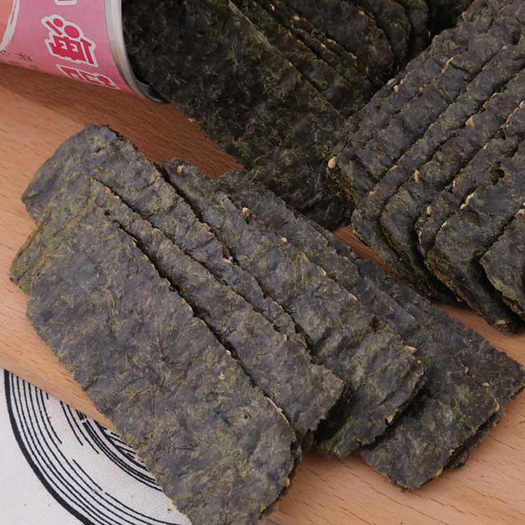 夹心海苔 儿童休闲零食批发 芝麻海苔夹心脆价格