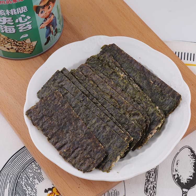 夹心海苔 即食桶装海苔 海苔厂家