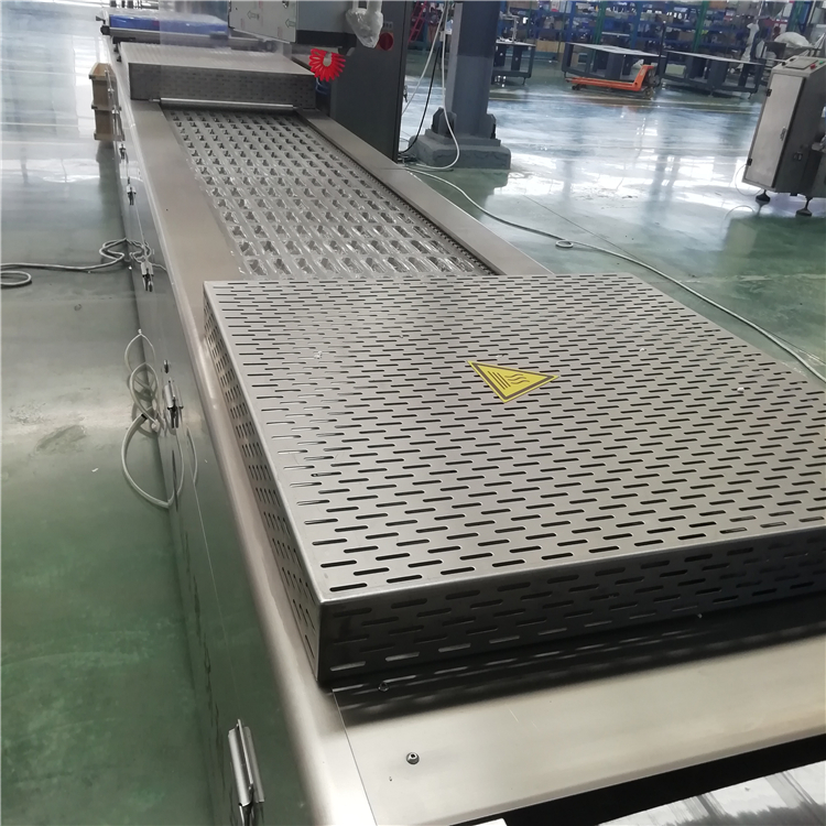 口罩全自动真空包装机制造商  操作简单  全自动拉伸膜包装机