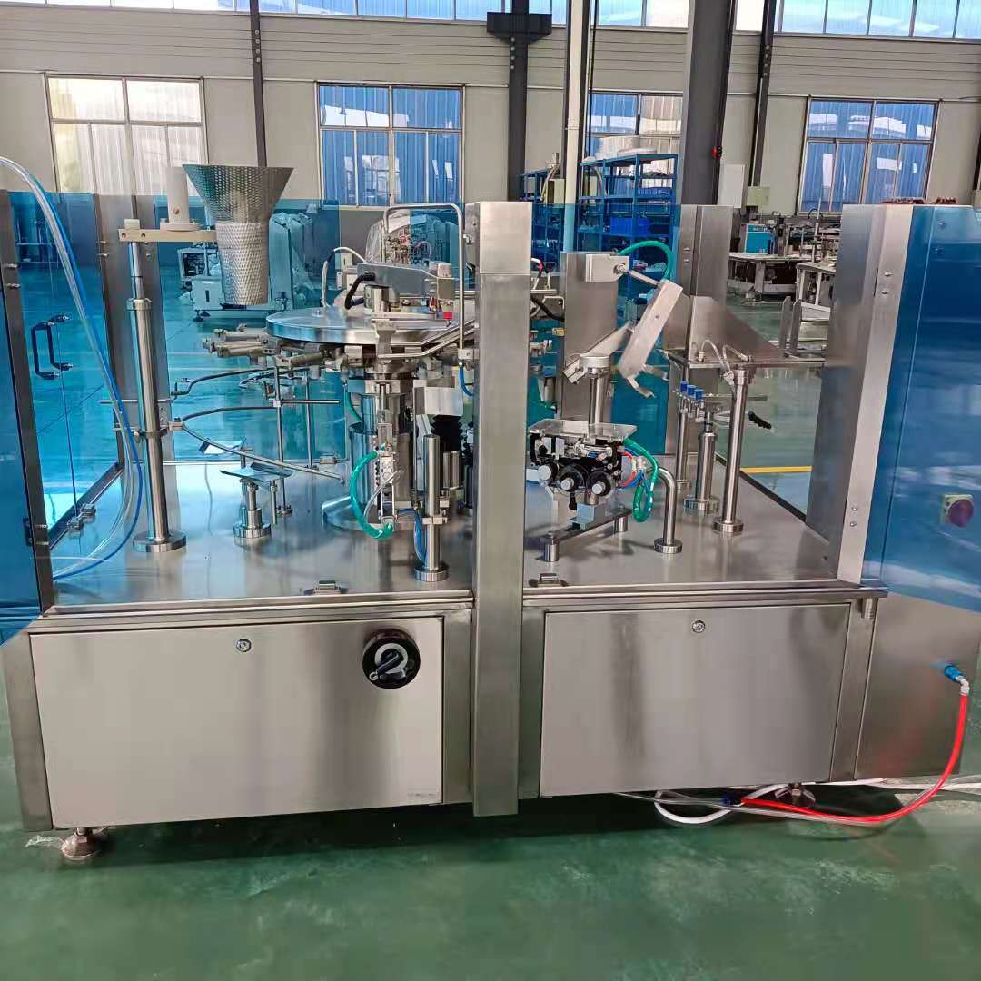 预制袋菊花全自动包装机 山东赛扬全自动给袋式包装流水线价格 