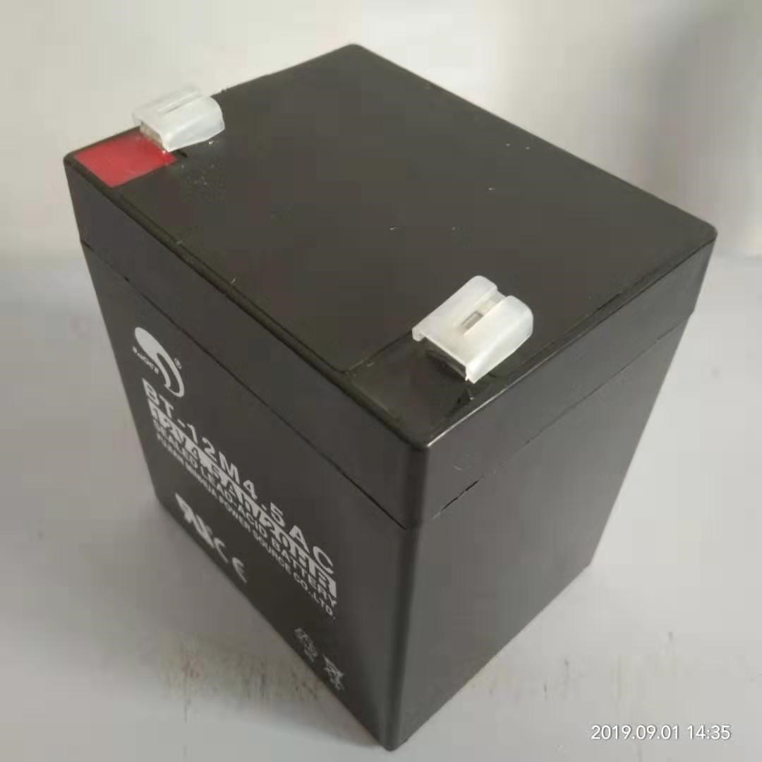 赛特蓄电池BT-12M4.5AC 12V4.5AH 电梯门禁天然气报警器音箱12V电瓶