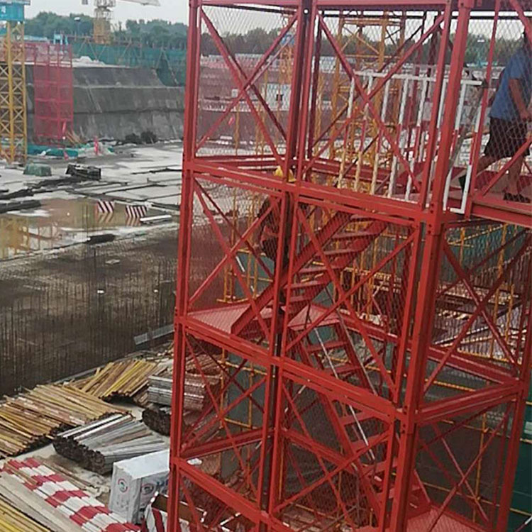 现货供应 基坑安全爬梯 箱式安全爬梯 工地安全爬梯 来电咨询