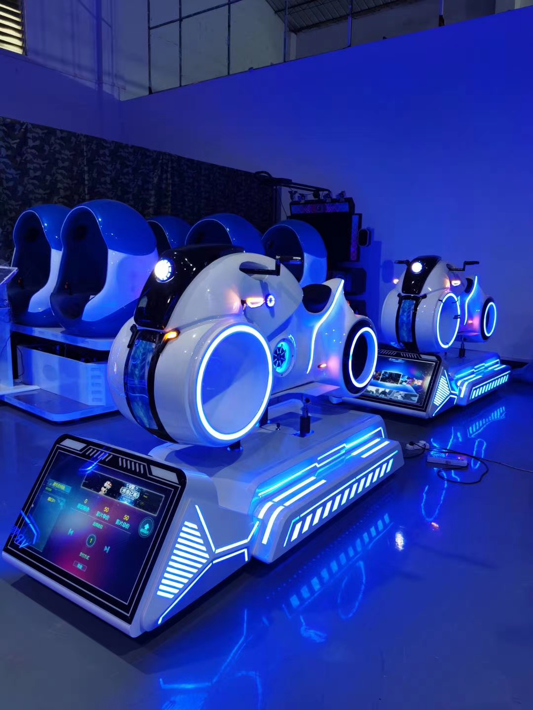 VR动感摩托车VR全景视VR模拟驾驶器VR极限设备