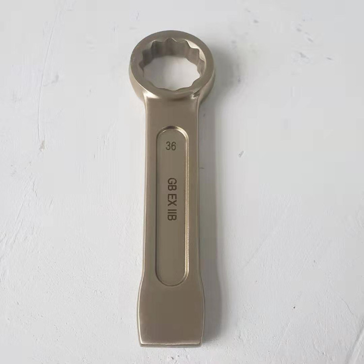 防爆敲击扳手 铜敲击梅花扳手 重型梅花工具 锃盛防爆工具厂家