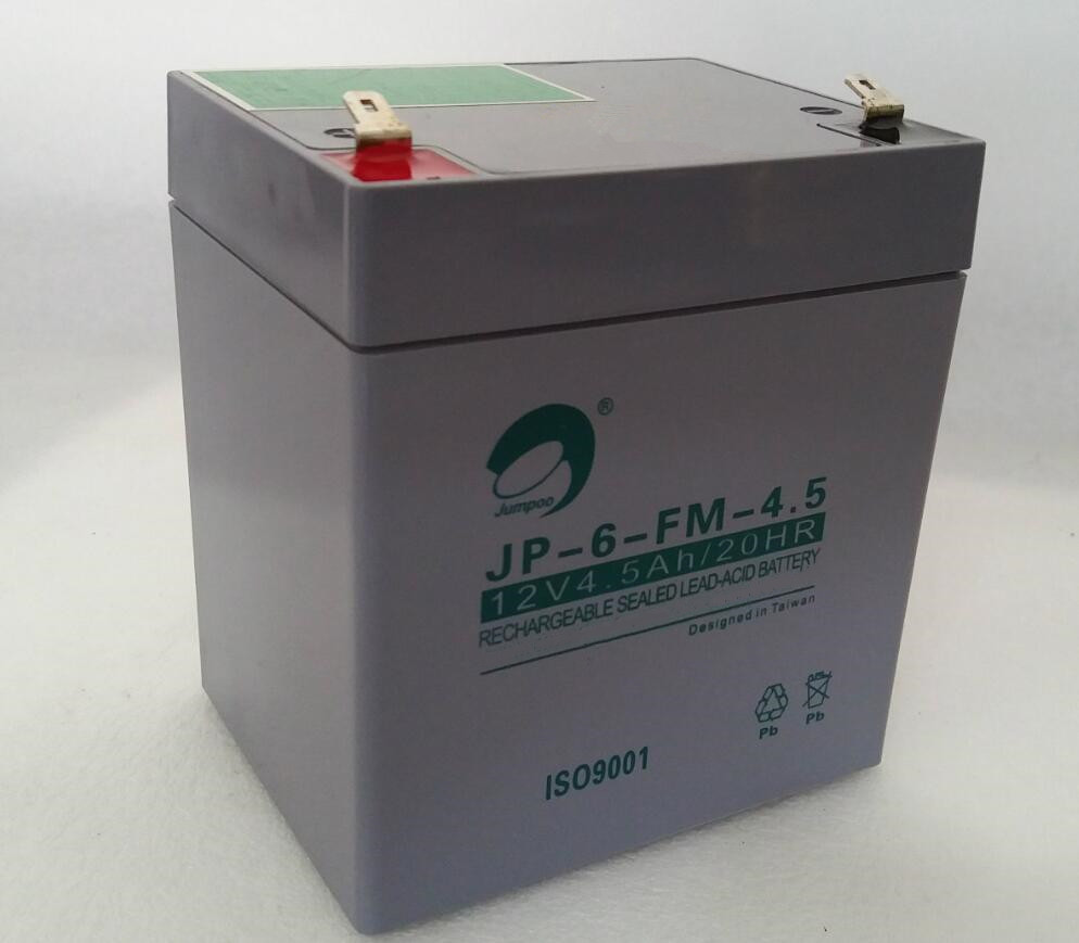劲博蓄电池JP-6-FM-4.5 12V4.5Ah火灾报警控制器 电池 卷帘门电瓶