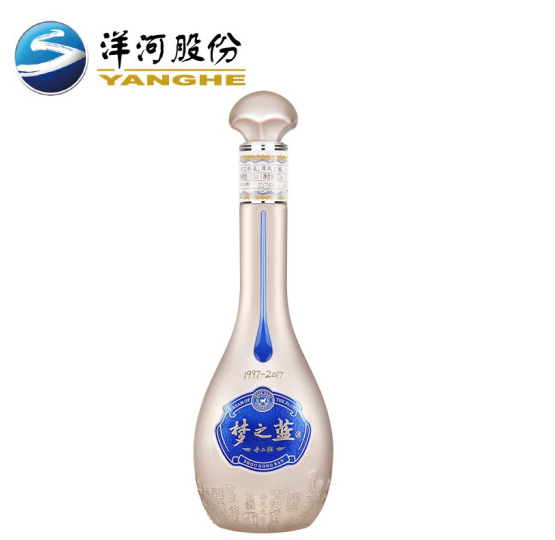 上海供应梦之蓝手工2017版 绵柔浓香型白酒价格 上海经销商